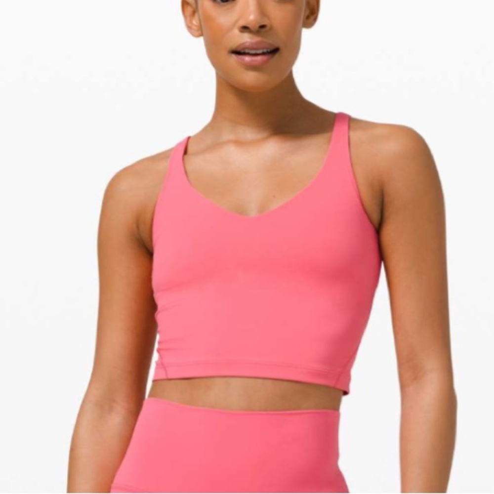 Align Tank Too, Light Support, A/B Cup Guava Pink
